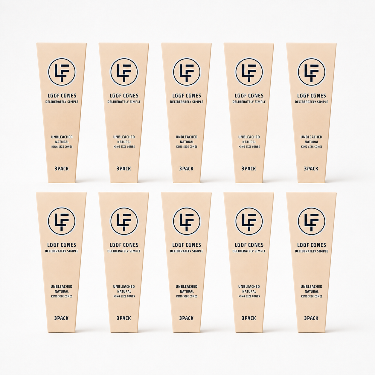 Loof Empty Pre-Rolled Cones – 10-Pack - Image 2