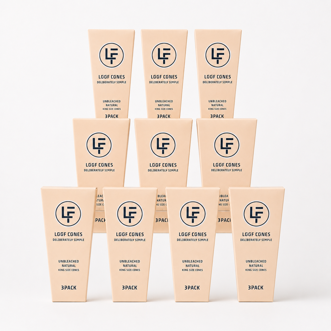 Loof Empty Pre-Rolled Cones – 10-Pack