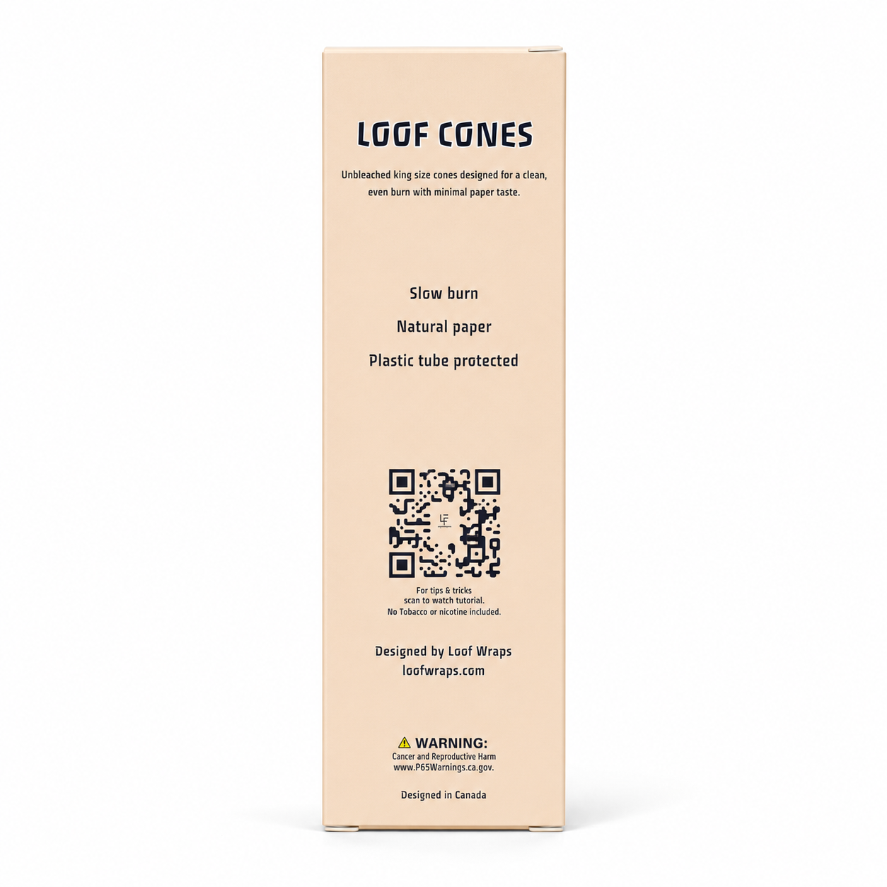 Loof Empty Pre-Rolled Cones (3 Cones) - Image 2