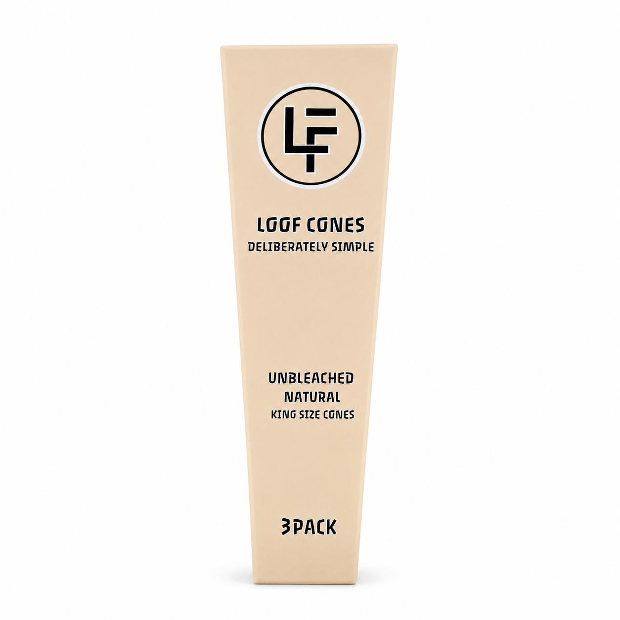 Loof Empty Pre-Rolled Cones (3 Cones)